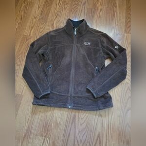 Mountain Hardwear‎ Brown Fleece Jacket Womens Med